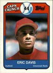 Eric Davis Baseball Cards 1989 Cap'N Crunch Prices