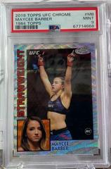 Maycee Barber [Wave] #84T-MB Ufc Cards 2019 Topps UFC Chrome 1984 Prices