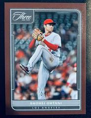 Shohei Ohtani [Bases Loaded] #62 Baseball Cards 2022 Panini Three and Two Prices