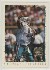 Dan Marino [Jaguars Inaugural] Football Cards 1995 Topps Prices