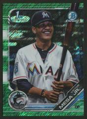 Victor Mesa Jr. [Green Shimmer] Baseball Cards 2019 Bowman Chrome Prospects Prices