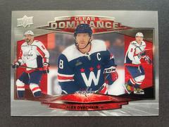 Alex Ovechkin #CD19 Hockey Cards 2022 Upper Deck Clear Dominance Prices