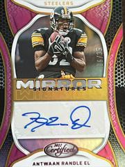 Antwaan Randle El [Pink] #MS-ARE Football Cards 2022 Panini Certified Mirror Signatures Prices