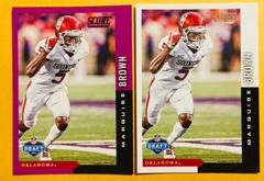 Marquise Brown [Purple] Football Cards 2019 Panini Score NFL Draft Prices