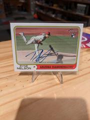 Ryne Nelson #ROA-RN Baseball Cards 2023 Topps Heritage Real One Autographs High Number Prices