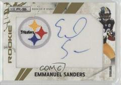 Emmanuel Sanders [Patch Autograph] Football Cards 2010 Panini Rookies & Stars Prices