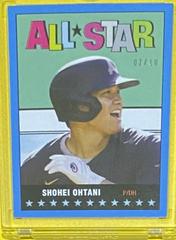 Shohei Ohtani [Blue] Baseball Cards 2022 Topps Throwback Thursday Prices