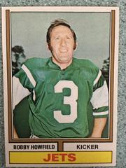 Bobby Howfield #41 Football Cards 1974 Topps Prices