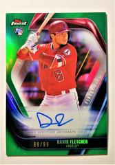 David Fletcher [Green Refractor] Baseball Cards 2019 Topps Finest Firsts Autographs Prices