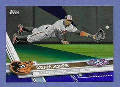 Adam Jones [Diving Rainbow Blue Foil] #18 Baseball Cards 2017 Topps Opening Day Prices