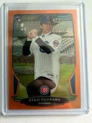 Kyuji Fujikawa [Orange Refractor] #8 Baseball Cards 2013 Bowman Chrome Prices