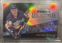 Marcel Dionne [Black] #D-19 Hockey Cards 2022 Upper Deck Stature Dignified Prices