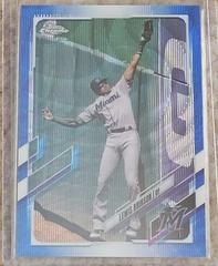 Lewis Brinson [Blue Refractor] Baseball Cards 2021 Topps Chrome Prices