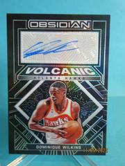 Dominique Wilkins #VS-DQW Basketball Cards 2021 Panini Obsidian Volcanic Signatures Prices