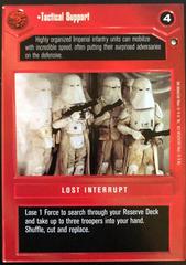 Tactical Support [Limited] Star Wars CCG Hoth Prices