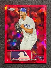 Clayton Kershaw [Red] #USCS202 Baseball Cards 2023 Topps Chrome Update Sapphire Prices