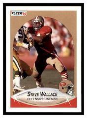 Steve Wallace #U-51 Football Cards 1990 Fleer Update Prices