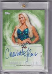 Charlotte Flair [Green] Wrestling Cards 2017 Topps WWE Undisputed Autographs Prices