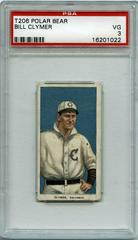 Bill Clymer Baseball Cards 1909 T206 Polar Bear Prices