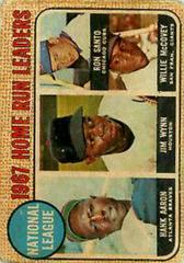 NL Home Run Leaders #5 Baseball Cards 1968 Venezuela Topps Prices