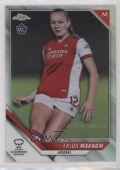 Frida Maanum [Refractor] Soccer Cards 2021 Topps Chrome UEFA Women’s Champions League Prices