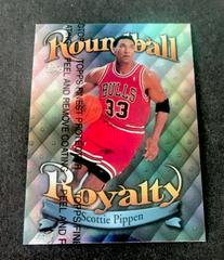 Scottie Pippen [Refractor, w/Coating] #R8 Basketball Cards 1998 Topps Roundball Royalty Prices