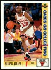 Michael Jordan: Cards on Collecting [Spanish] #181 Basketball Cards 1991 Upper Deck International Prices