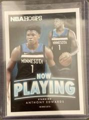 Anthony Edwards #SS-6 Basketball Cards 2020 Panini Hoops Now Playing Prices