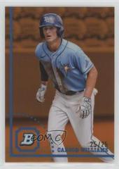 Carson Williams [Orange] #BHPC-20 Baseball Cards 2022 Bowman Heritage Chrome Prospects Prices