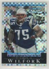 Vince Wilfork [Xfractor] #133 Football Cards 2004 Bowman Chrome Prices