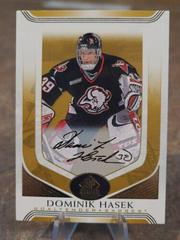 Dominik Hasek [Gold] Hockey Cards 2020 SP Signature Edition Legends Prices