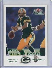 Brett Favre [Draft Position] #64 Football Cards 2000 Fleer Focus Prices