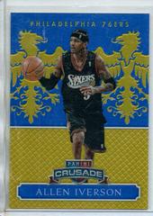 Allen Iverson [Blue] #125 Basketball Cards 2014 Panini Excalibur Crusade Prices