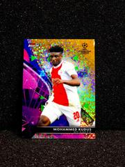 Mohammed Kudus [Gold Speckle] Soccer Cards 2021 Topps Finest UEFA Champions League Prices