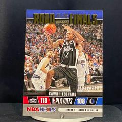 Kawhi Leonard #22 Basketball Cards 2021 Panini Hoops Road to the Finals Prices