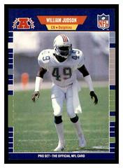 William Judson Football Cards 1989 Pro Set Prices