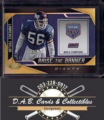 Lawrence Taylor [Gold] Football Cards 2019 Panini Certified Raise the Banner Prices