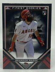 Brandon Marsh #FRD-BM Baseball Cards 2022 Topps Finest Rookies Design Variation Prices