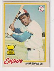 Andre Dawson #180 Baseball Cards 1978 O Pee Chee Prices