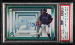 Benny Montgomery [Aqua Refractor] #B3D-19 Baseball Cards 2022 Bowman in 3D Prices