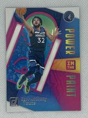 Karl-Anthony Towns Basketball Cards 2020 Donruss Power in the Paint Prices