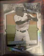 Jazz Chisholm Baseball Cards 2021 Bowman Platinum Renowned Rookies Prices