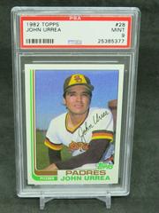 John Urrea #28 Baseball Cards 1982 Topps Prices