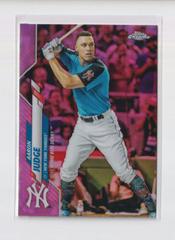 Aaron Judge [Pink] #U-90 Baseball Cards 2020 Topps Chrome Update Prices