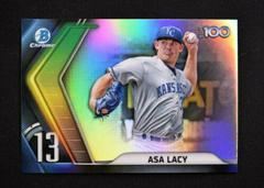 Asa Lacy #BTP-13 Baseball Cards 2022 Bowman Scouts' Top 100 Prices