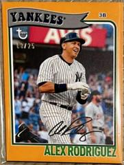 Alex Rodriguez [Orange] #1 Baseball Cards 2023 Topps Brooklyn Collection Prices