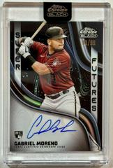 Gabriel Moreno Baseball Cards 2023 Topps Chrome Black Super Futures Autographs Prices