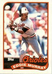 Eddie Murray - Orioles #94 Score 1989 Baseball Trading Card