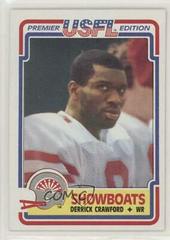 Derrick Crawford #53 Football Cards 1984 Topps USFL Prices