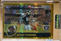 Jerry Porter #9 Football Cards 2003 Topps Chrome Prices